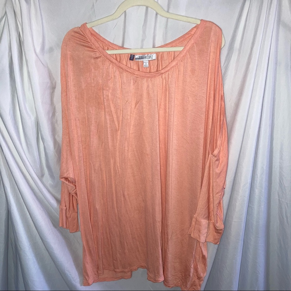 Jennifer Lopez - 3X - Peach Blouse